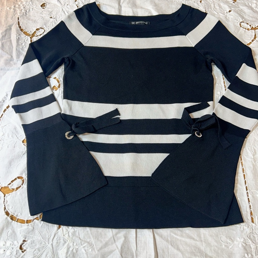 INC International Concepts Bell Sleeve Knit/Sweater